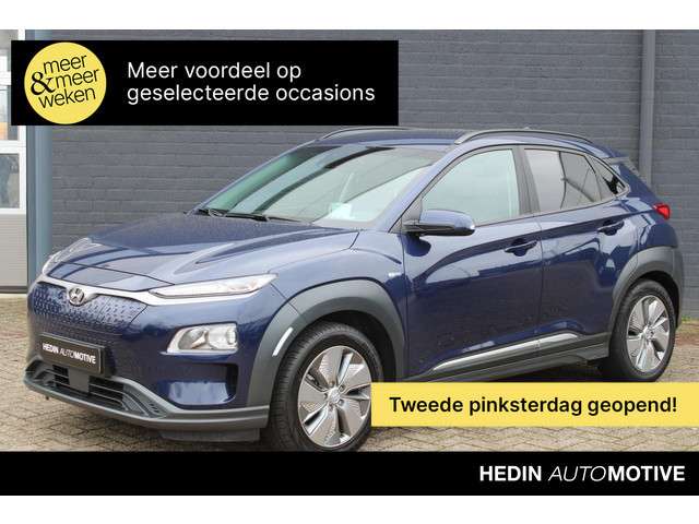 Hyundai KONA ev fashion 64 kwh nl-auto/design pack/automaat/363km bereik/trekhaak/17"lm foto 14