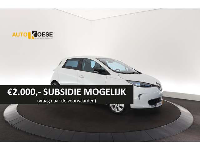 Renault ZOE r110 limited 41 kwh | huuraccu | €2.000 subsidie | camera | navigatie | parkeersensoren | climate control foto 22