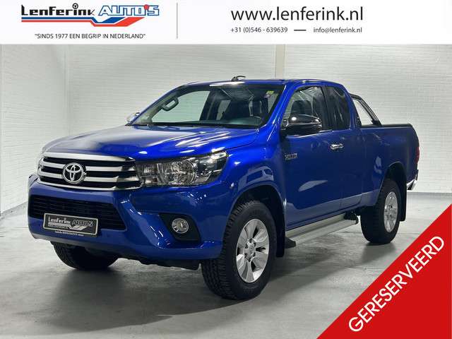 Toyota Hilux hilux 2.4 d-4d comfort 2-zits airco, marge auto cruise control, pdc v+a, rolkoffer laadruimte foto 11