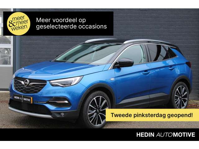 Opel Grandland X 1.6 turbo hybrid4 300 pk business executive automaat/navi/camera/clima/stoelverwarming/elektrische achterklep/lm-velgen/parkeersensoren foto 12