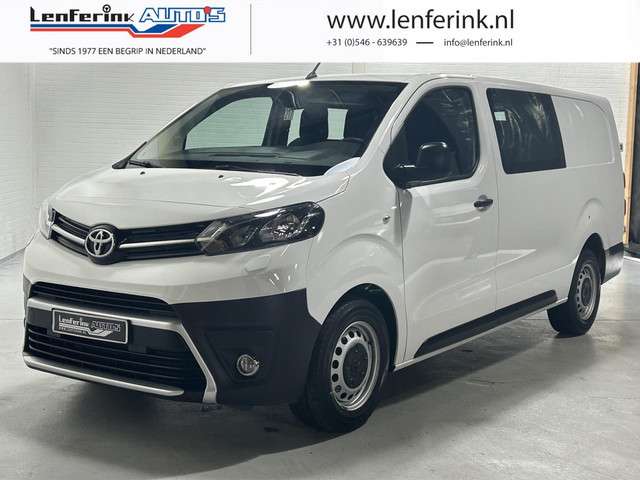 Toyota pro-ace proace worker 2.0 d-4d 145 pk dubbel cabine 6-zits airco cruise control, dodehoek assist, apple carplay, pdc achter foto 23
