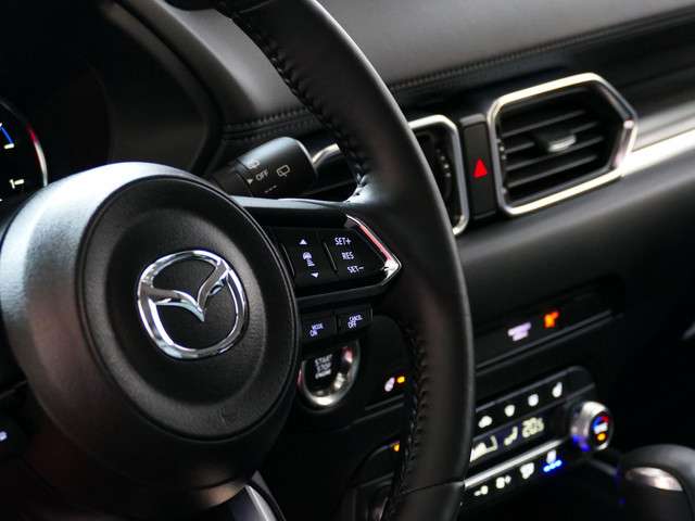 Mazda CX-5 2.0 165 PK LUXURY LEER HEADUP 360.CAMERA 19''LMV FULL LED CARPLAY NAVI STOEL/STUUR VERW. STOELKOELING DIG.DASH 03/2023
