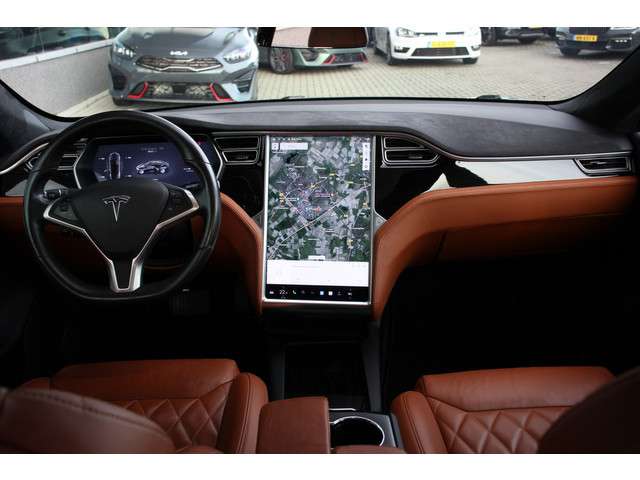 Tesla Model S 90D Base €38653 Incl BTW 422PK | Panoramdak | Luchtvering | Autopilot