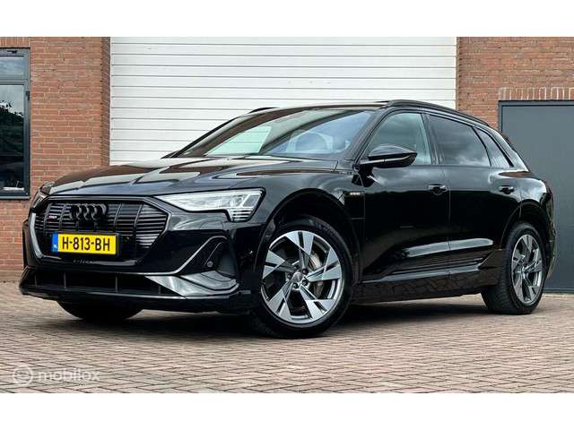 Audi e-tron 50 quattro s-line black optiek pano luchtvering 4% btw foto 4