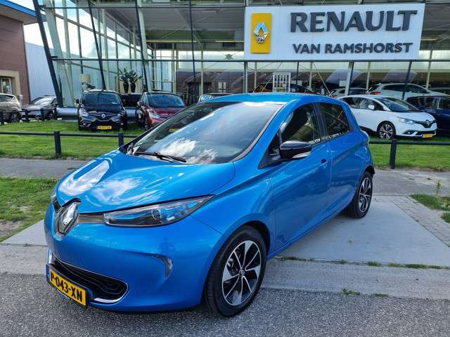Renault ZOE E-TECH ELECTRIC r90 intens 41 kwh (accuhuur) incl. btw excl. overheidssubsidie / trekhaak / cruise / climate / r-link navi / keyless entry / par foto 3