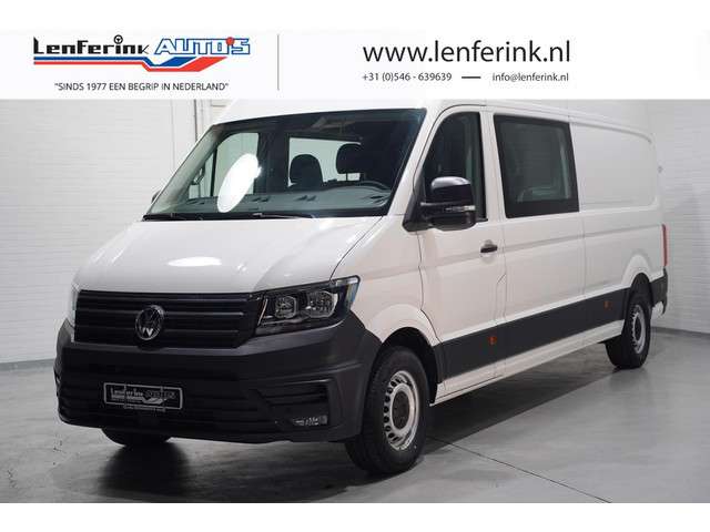 Volkswagen Crafter 2.0 tdi 140 pk l4h3 dubbel cabine 6p airco cruise control, bluetooth, pdc v+a foto 24