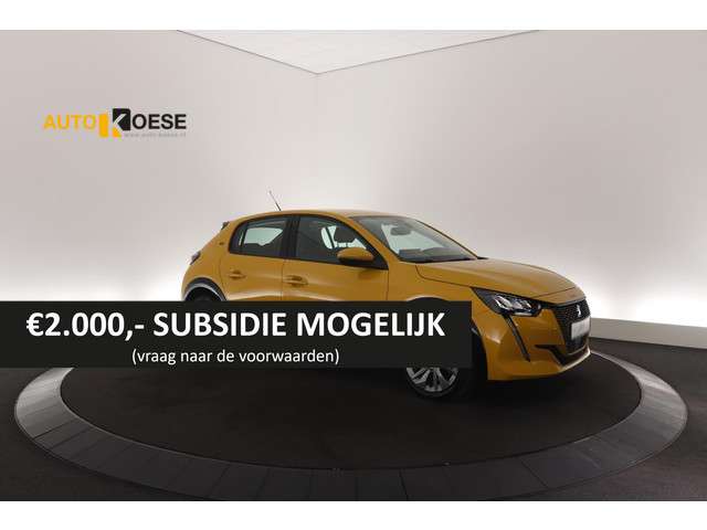 Peugeot e-208 ev allure pack 50 kwh 136 | €2.000 subsidie | apple carplay | parkeersensoren | cruise control foto 12