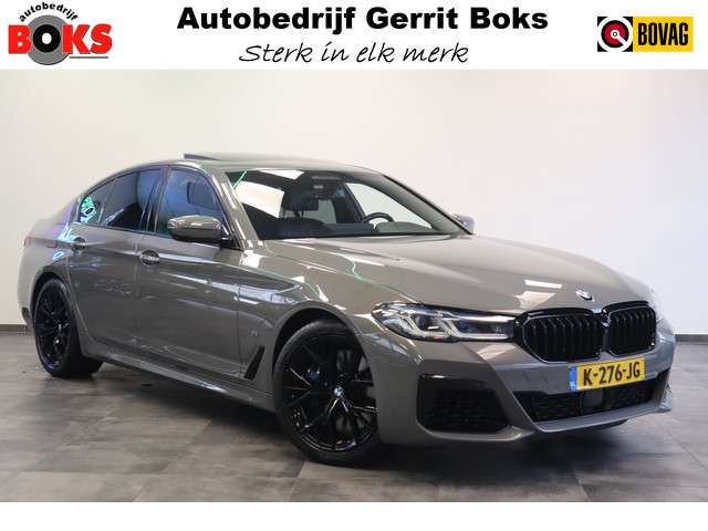 Bmw 5 Serie 540i xdrive high executive edition shadow-line m-sport laser-led adaptive-cruise 19"lm 334 pk! 2e paasdag geopend van 12:00 tot 17:00! foto 7